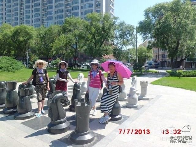 游佳木斯杏林湖公园