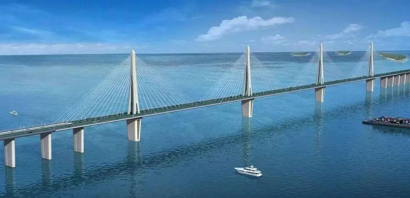 拱北到珠海机场只要半个钟,这座大桥即将打下