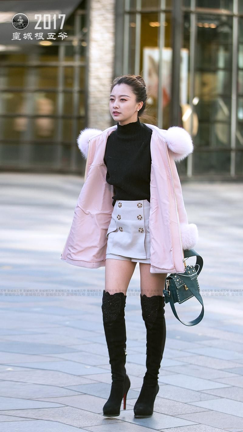 北京冬季街拍:跟着时髦潮人们学穿衣搭配