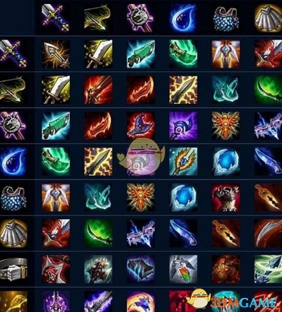 英雄聯盟云頂之弈裝備合成圖 英雄聯盟云頂之弈裝備怎么合成