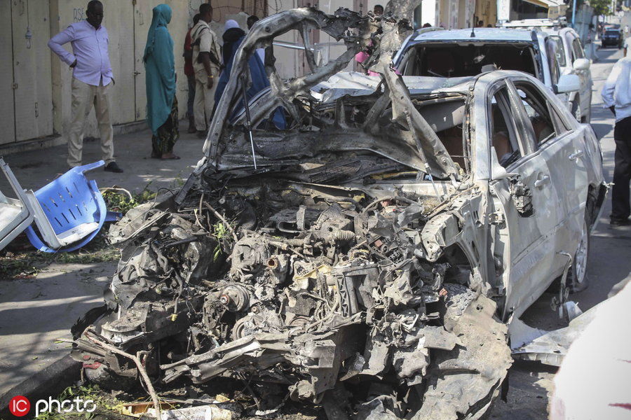 索马里首都发生汽车炸弹袭击 造成至少11人死