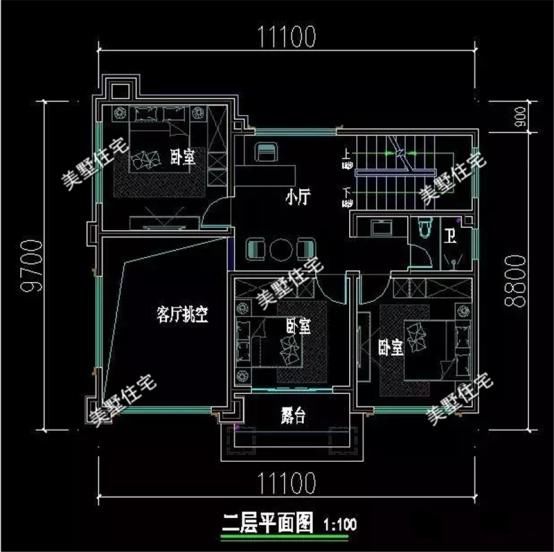 21万的三层农村别墅，111平的小宅基地，处处都是亮点！