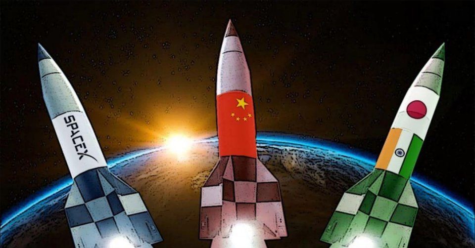 别只关注SpaceX，亚洲太空竞赛更激烈