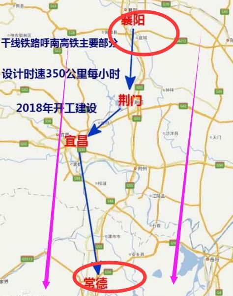 湖北又在修建一条时速350公里高铁，全长约380公里，沿线有新发展