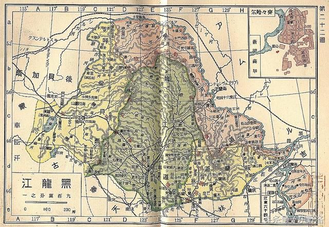 1928年的全国各省行政区划地图