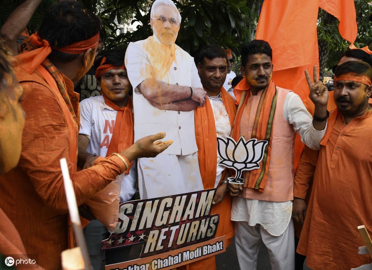 2019年印度大选计票统计进行中