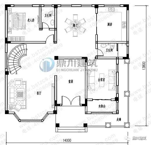 15套二、三层带堂屋的自建别墅，布局严谨户型好，农村建再好不过