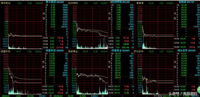 护盘资金退出市场，个股纷纷闪崩，调仓换股？股民：万幸没抄底！