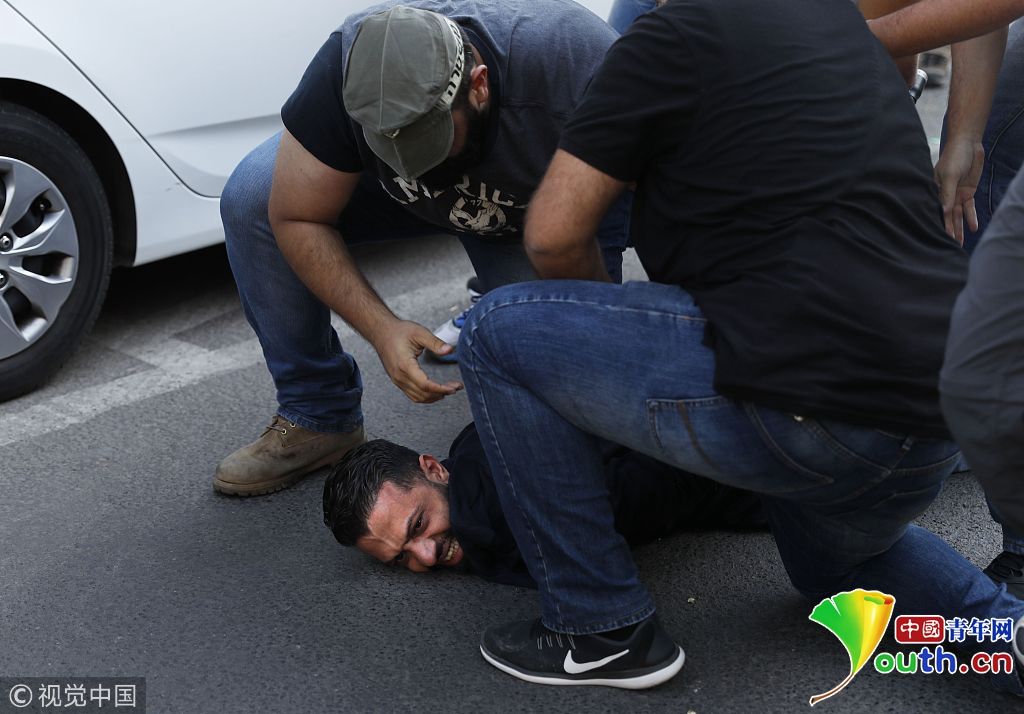 以色列阿拉伯示威者抗议美驻以新使馆开馆