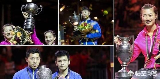 2019世乒赛即将开打,五个项目冠军奖杯分别叫