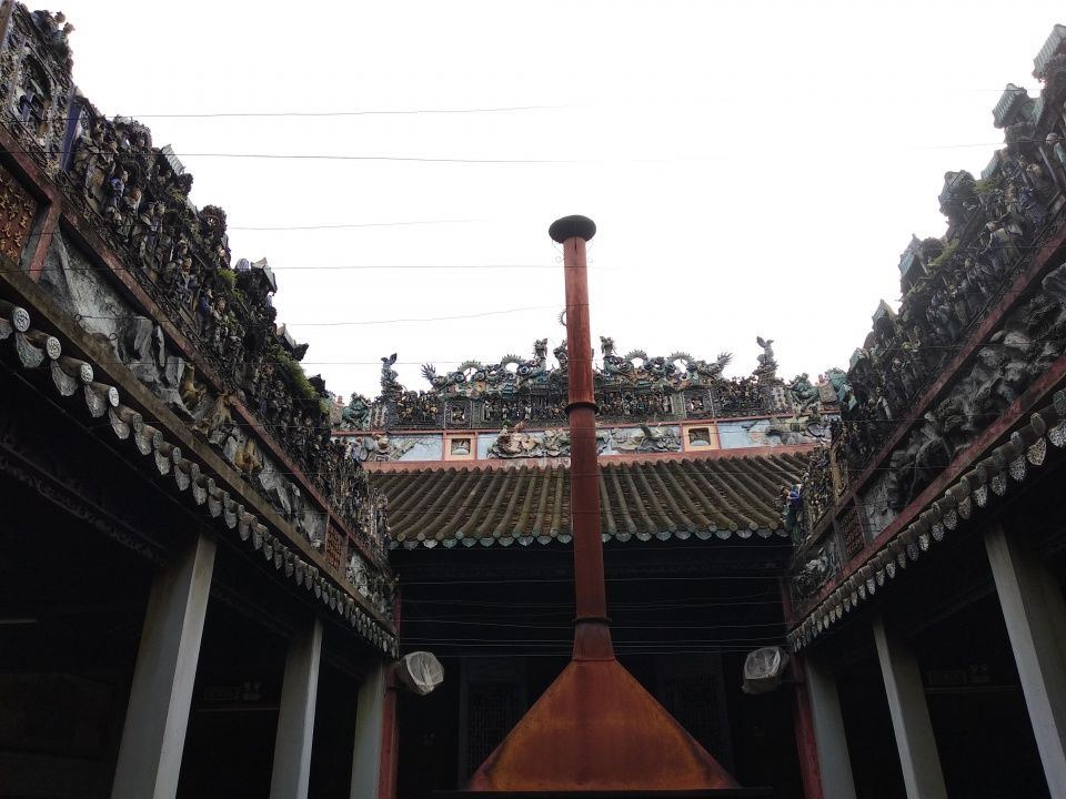 胡志明一座257年的中华天后庙，被评为越南国家级历史文化古迹