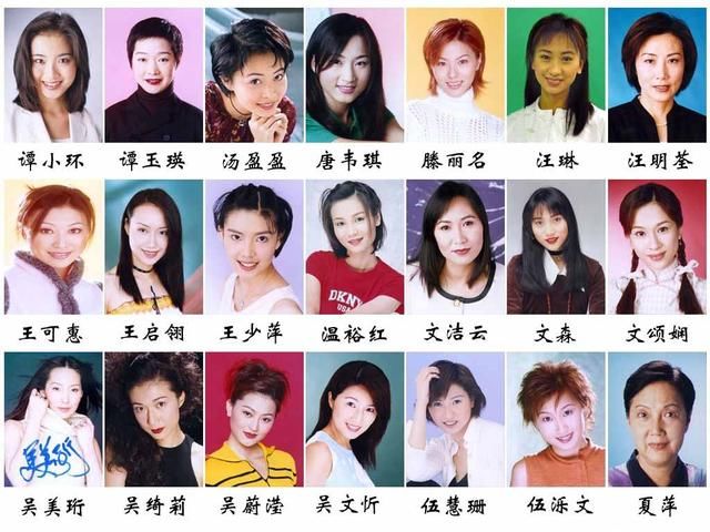 香港tvb189位女演员,能认出一半的都是牛人,可惜有人已经离世了