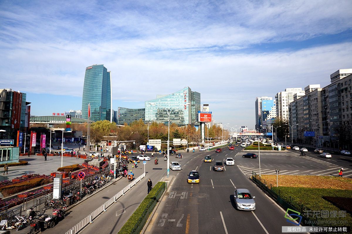 北京海淀中关村大街改造 体现 科技风国际范