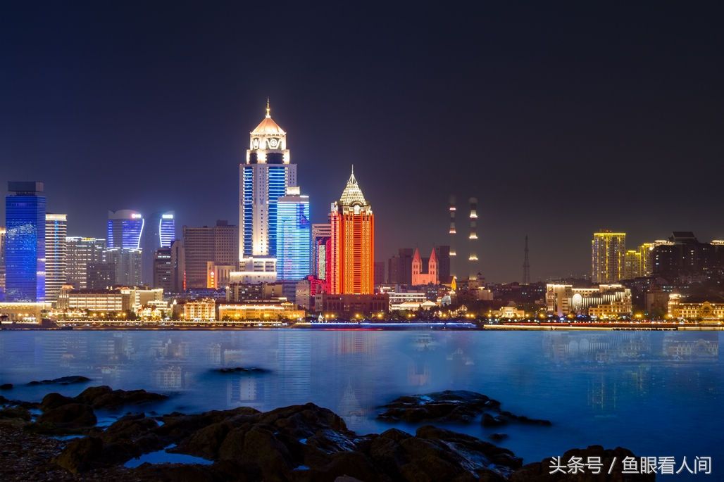 青岛上合夜晚令无数人折腰 看看青岛西海岸的夜景 新青岛正在崛起