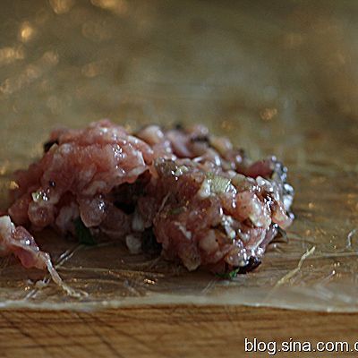 杏鲍菇烧豆皮虾肉卷