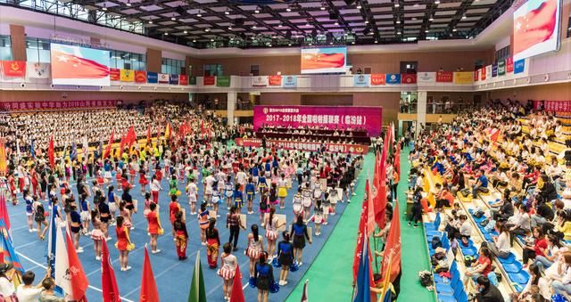 2018年全国啦啦操联赛(临汾站)在临汾同盛实验