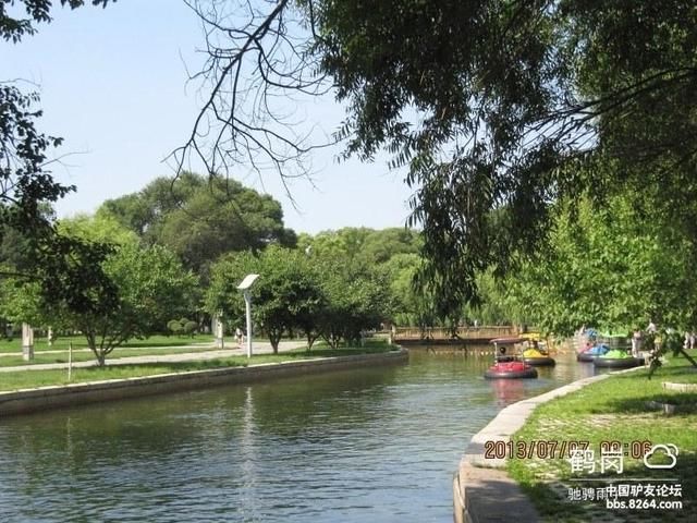 游佳木斯杏林湖公园