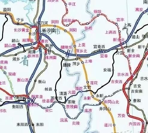 湖南、江西有望开建一条快速铁路，路过你家乡吗？