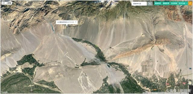新疆高原反应？看卫星海拔地图