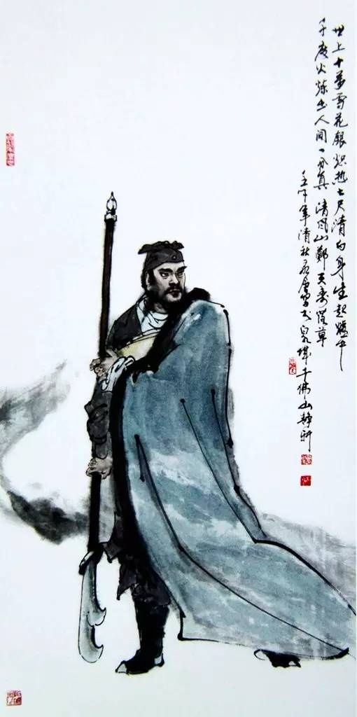 水浒英雄人物108将全图!大气磅礴!