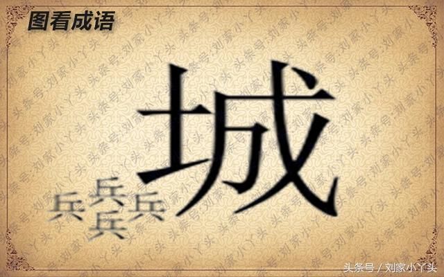 趣味图看成语:比喻情势十分危急 发挥你聪明的