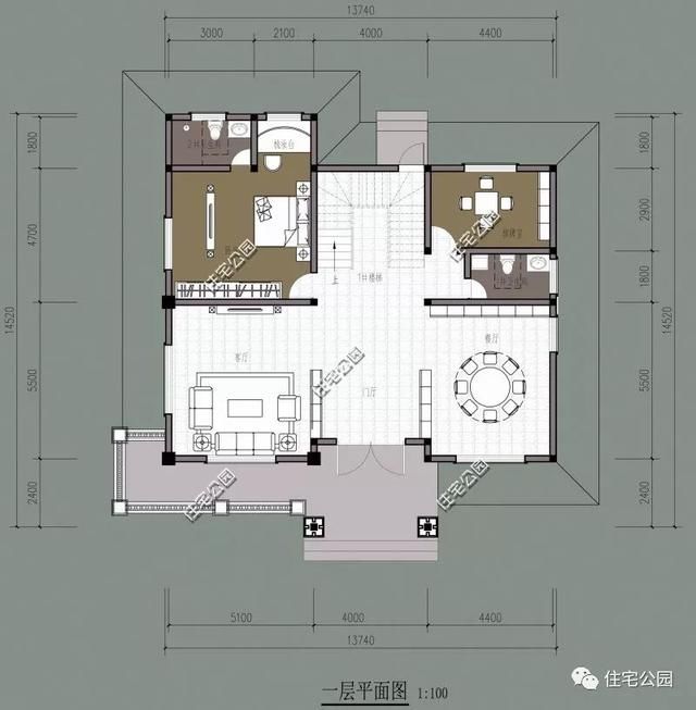 3套小户型农村别墅，4种布局，哪个最适合农村？