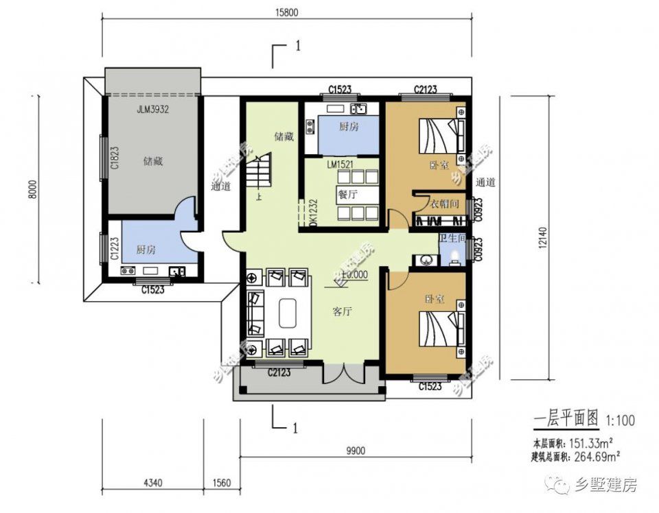 想了很久的乡下花园别墅，主体造价仅26万!建筑师是这样说的