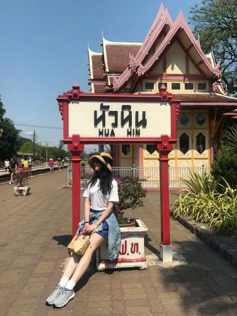 刘亦菲晒泰国旅游照片 少女心爆棚