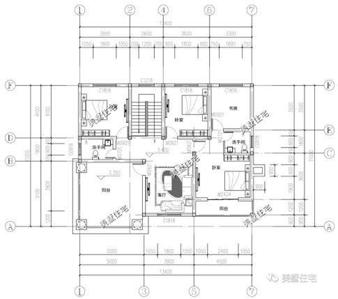 三款新出炉的农村二层别墅户型，30万左右，绝佳外观与内部设计