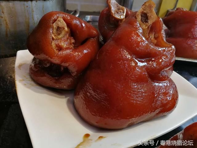 正宗惠来隆江猪脚饭店的猪脚怎么卤得那样红润，有啥奥秘?