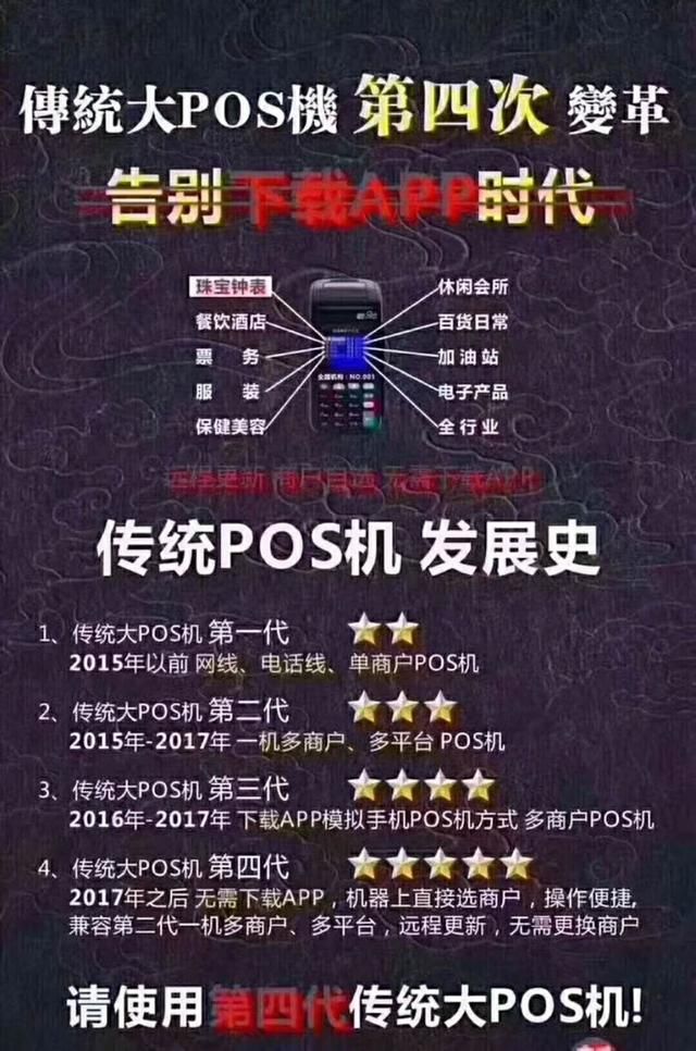 年度养卡神器中付大POS机！震撼上架！