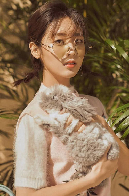 有一种可爱叫邢菲侧脸v公主,穿公主视频初中裙如何梳齐肩发简单好看粉色图片
