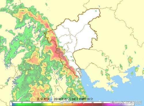 广州越秀、荔湾、白云区发布暴雨红色预警!_【