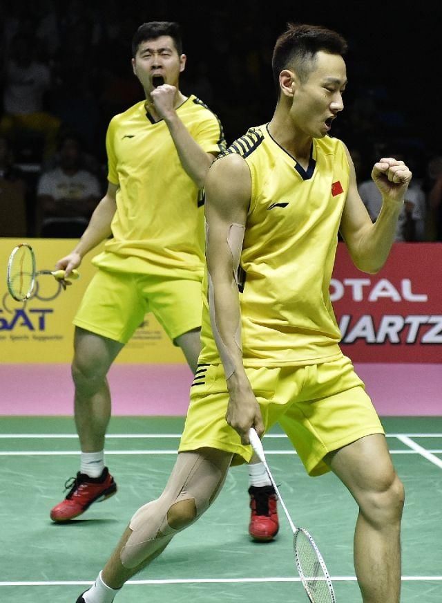 快讯:中国羽毛球男队夺得2018年汤姆斯杯冠军
