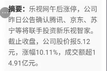 乐视涨停，有人敢在跌停板上刀尖舔血吗？