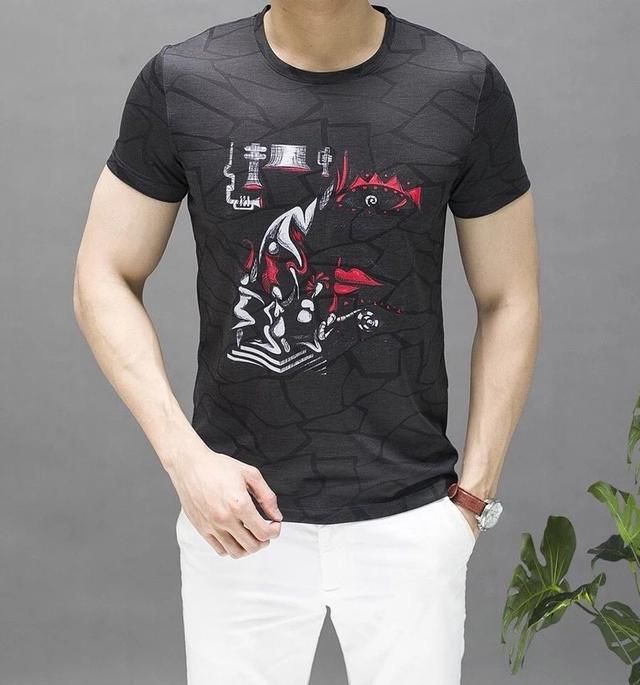 芬迪 杜嘉班纳2018新品男士精品时髦休闲风T