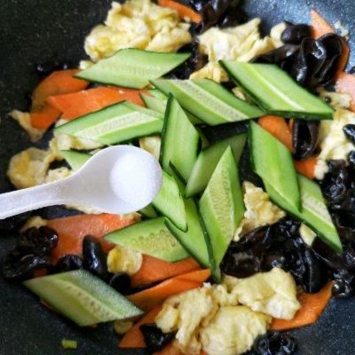 好吃不过家常菜--木须肉#硬核菜谱制作人#表格菜谱工作餐图片