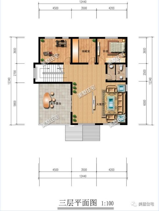 12X12三层自建别墅，30多万的惬意田园生活，令人羡慕