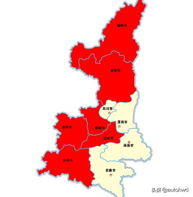 陕西省各市人均可支配收入排名,你的家乡怎么