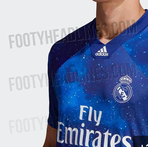 致敬银河战舰!阿迪达斯发布星空版皇马战袍