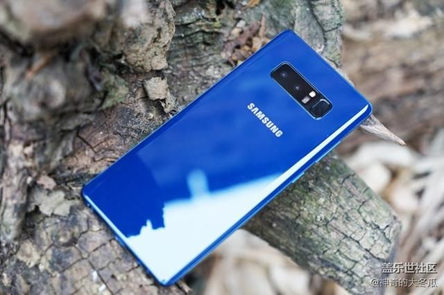 绝对是当下最耐看的惊艳,三星Note8开箱