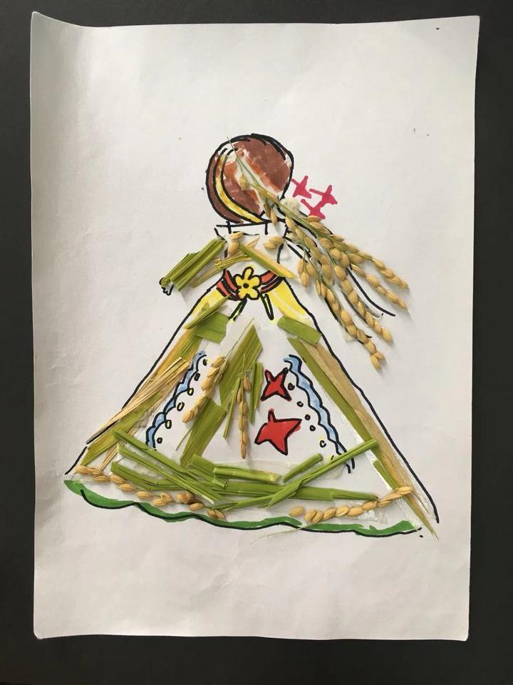 亲近自然乐享农耕 农田里的别样美术课