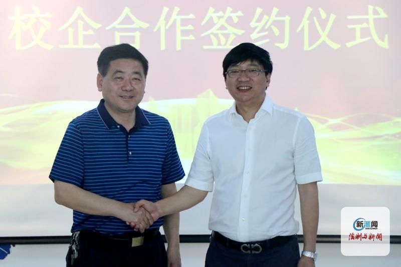 产教融合 黄淮学院与驻马店市迅达电子校企合