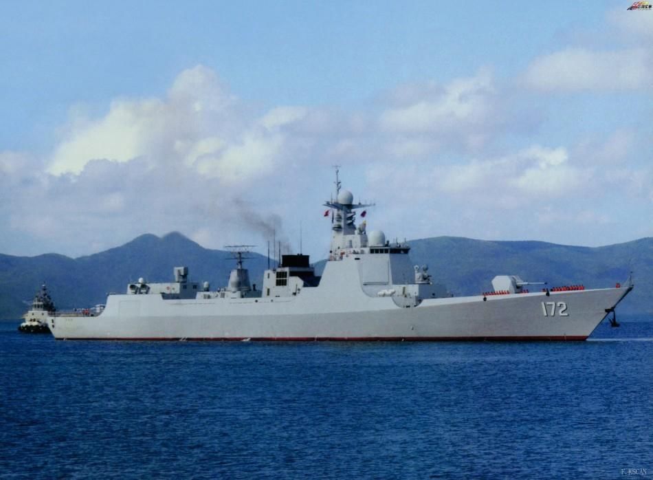过气网红:第7艘052D驱逐舰南京舰服役已低调