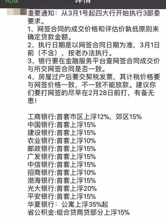 明起二手房交易执行新规:银行贷款或将缴更多税费