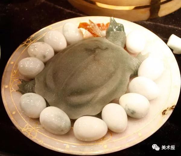 一桌只能看不能吃的“美石宴”，让你过年不长胖|美术&美食