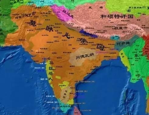 为什么蒙古人只在印度建立的莫卧儿王朝,能够