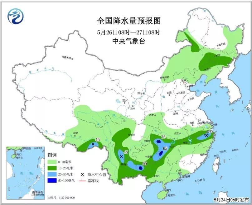 天气|新一轮大雨霸屏，看看你家在内吗?你们要的冷空气也来了...