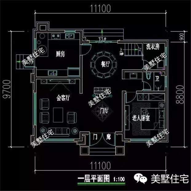 三款20万左右的农村三层别墅，富家太太最喜欢的休闲户型 农村