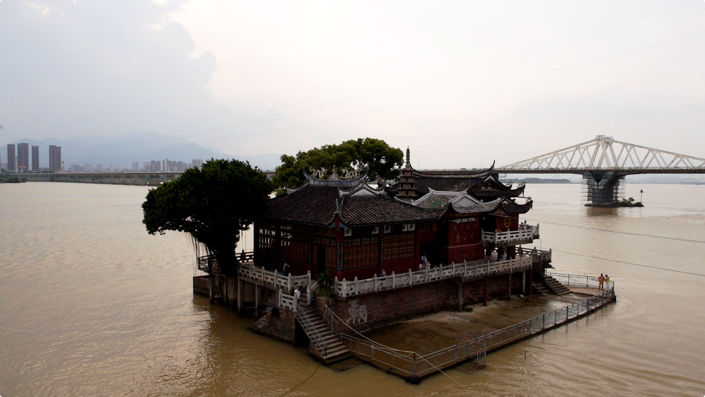 福州金山寺的老照片